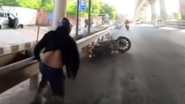 Mahindra Scorpio -ൽ സിനിമ സ്റ്റൈൽ ഹിറ്റ് ആന്റ് റൺ! ഒരു നിമിഷത്തെ കോപത്തിന് ഉടമയ്ക്ക് എട്ടിന്റെ പണി