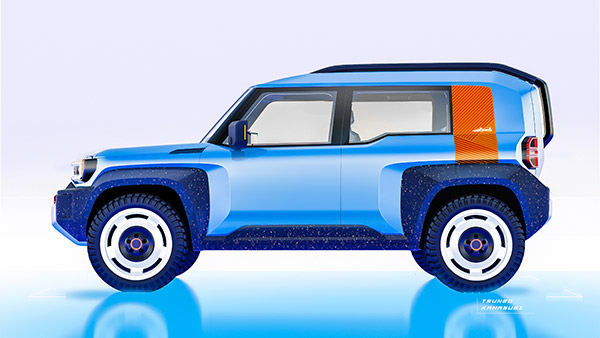 2022 കാർ ഡിസൈൻ അവാർഡ് കരസ്ഥമാക്കി Toyota Compact Cruiser EV കൺസെപ്റ്റ്