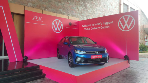 പുതിയ റെക്കോര്‍ഡുമായി Volkswagen; കൊച്ചി ഡീലര്‍ഷിപ്പ് ഒറ്റ ദിവസം ഡെലിവറി ചെയ്തത് 150 യൂണിറ്റ് Virtus