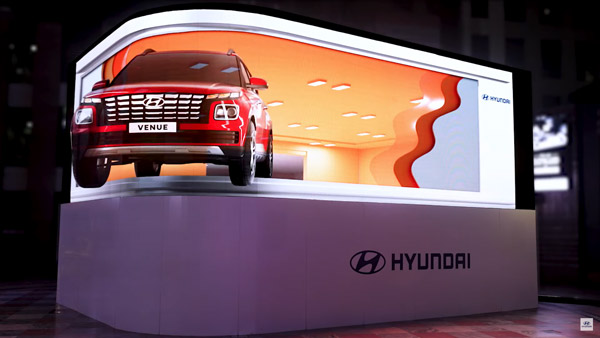 ഈ വിഭാഗത്തില്‍ ഇത് ആദ്യം; 2022 Venue-നായി അനാമോര്‍ഫിക് 3D ഔട്ട്ഡോര്‍ ആക്ടിവേഷനുമായി Hyundai