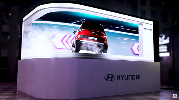 ഈ വിഭാഗത്തില്‍ ഇത് ആദ്യം; 2022 Venue-നായി അനാമോര്‍ഫിക് 3D ഔട്ട്ഡോര്‍ ആക്ടിവേഷനുമായി Hyundai