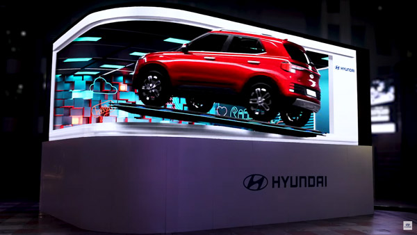 ഈ വിഭാഗത്തില്‍ ഇത് ആദ്യം; 2022 Venue-നായി അനാമോര്‍ഫിക് 3D ഔട്ട്ഡോര്‍ ആക്ടിവേഷനുമായി Hyundai