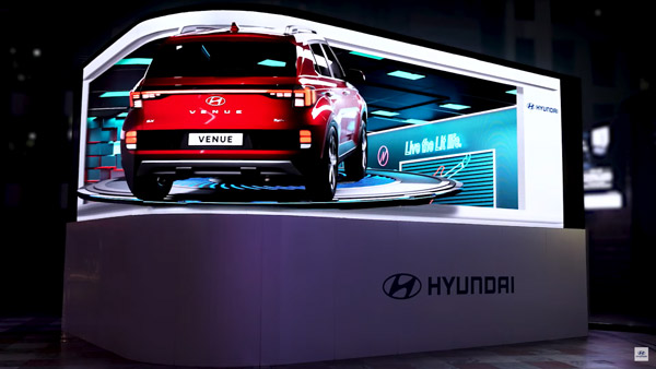 ഈ വിഭാഗത്തില്‍ ഇത് ആദ്യം; 2022 Venue-നായി അനാമോര്‍ഫിക് 3D ഔട്ട്ഡോര്‍ ആക്ടിവേഷനുമായി Hyundai