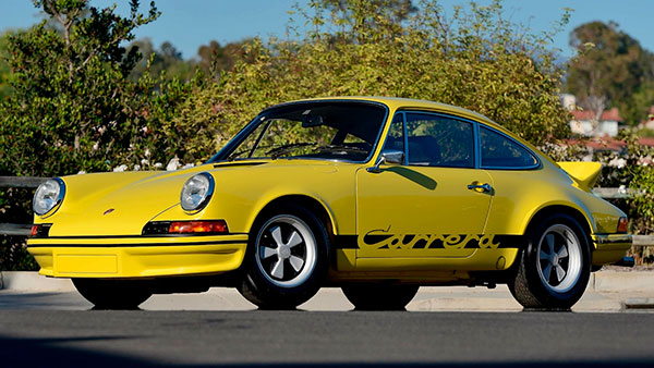 വേഗതയുടെ രാജകുമാരൻ; പോൾ വാക്കറിന്റെ 1973 Porsche 911 Carrera RS 2.7 ലേലത്തിനെത്തുന്നു