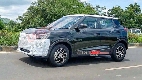 പുതിയ ലോഗോ, അലോയി, മൊത്തത്തില്‍ കളറായി XUV300; പരീക്ഷണയോട്ടം തകൃതിയാക്കി Mahindra