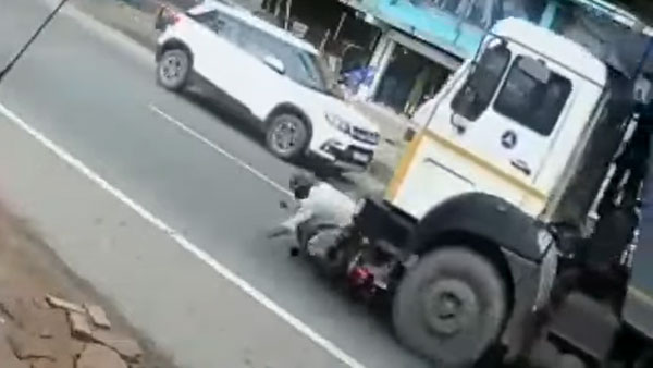 രക്ഷപ്പെട്ടത് ഭാഗ്യം കൊണ്ട് മാത്രം! ഹെവി വാഹനങ്ങളുടെ ബ്ലൈൻഡ് സ്പോട്ടിനെ കുറിച്ചറിയാം