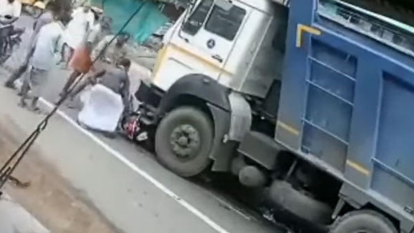 രക്ഷപ്പെട്ടത് ഭാഗ്യം കൊണ്ട് മാത്രം! ഹെവി വാഹനങ്ങളുടെ ബ്ലൈൻഡ് സ്പോട്ടിനെ കുറിച്ചറിയാം