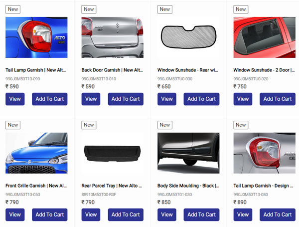 Alto K10-നെ കൂടുതല്‍ മനോഹരമാക്കാം; ആക്സസറി പായ്ക്കുകള്‍ അവതരിപ്പിച്ച് Maruti Suzuki