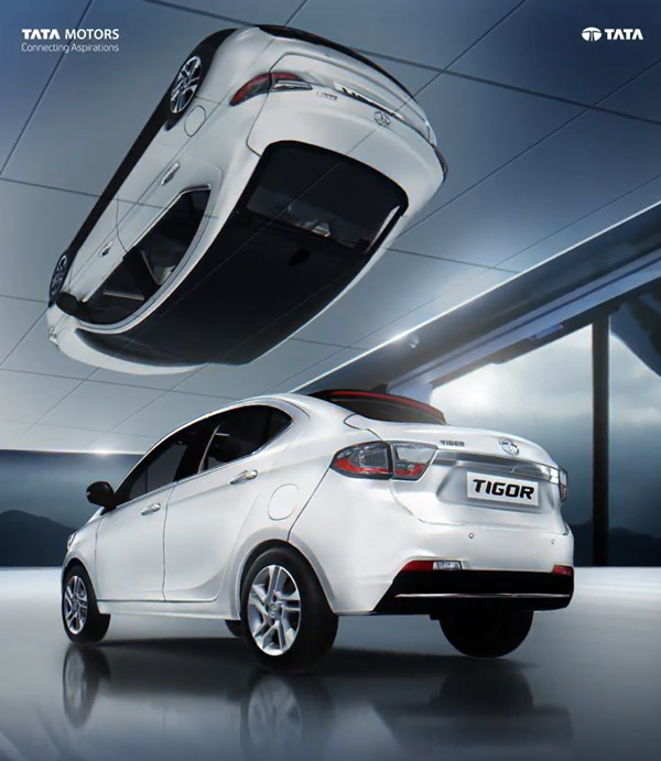 നിരത്തുകളെ കൂടുതല്‍ കളര്‍ഫുള്ളാക്കാന്‍ Tata Tigor; ഇനിമുതല്‍ വൈറ്റ് കളറിനൊപ്പം ബ്ലാക്ക് റൂഫും