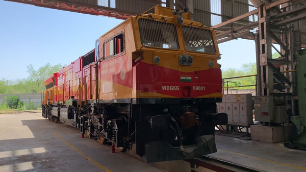 ഇന്ത്യയിലെ ഏറ്റവും കരുത്തുറ്റ ലോക്കോമോട്ടീവ് 'WDG-6G ഡീസൽ' ഇന്ത്യയിലെ ഏറ്റവും കരുത്തുറ്റ ലോക്കോമോട്ടീവ് 'WDG-6G ഡീസൽ'