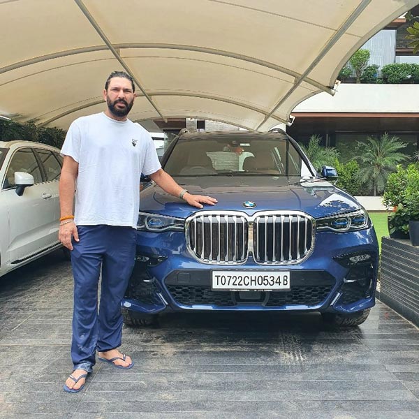 യാത്രകള്‍ ആഢംബരമാക്കി യുവരാജ് സിംഗ്; BMW X7 സ്വന്തമാക്കി, ചിത്രങ്ങള്‍ കാണാം