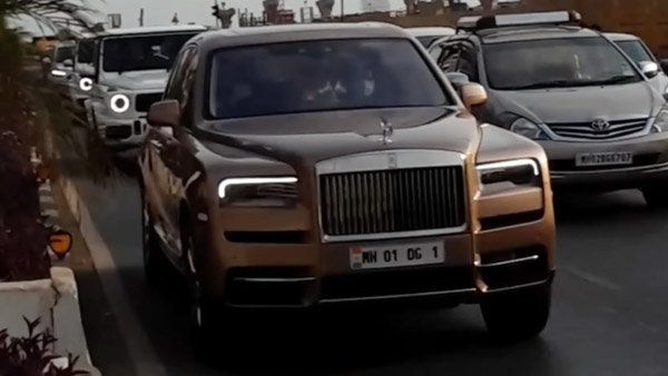 അംബാനിമാർക്ക് പ്രിയം Cullinan -നോട്! ജിയോ ഗരാജിലുള്ളത് നാല് Rolls Royce എസ്‌യുവികൾ