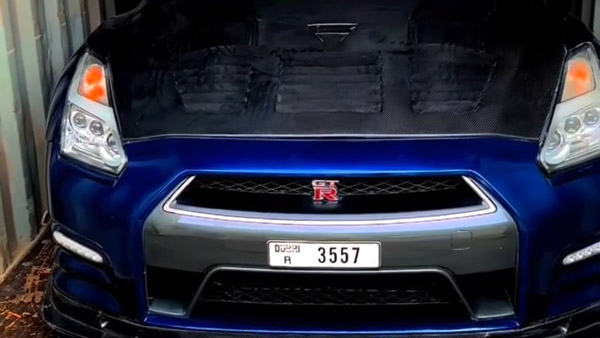 സ്‌കൂള്‍ കോമ്പൗണ്ടില്‍ അഭ്യാസം; ഗള്‍ഫ് രജസ്‌ട്രേഷന്‍ Dodge Challenger SRT പിടികൂടി