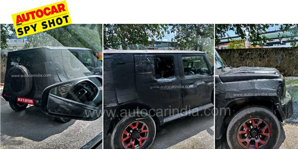 ഇന്ത്യയില്‍ 5 ഡോര്‍ ജിംനിയുടെ പരീക്ഷണയോട്ടം; ഥാറിന്റെ എതിരാളി അടുത്ത വര്‍ഷമെത്തും