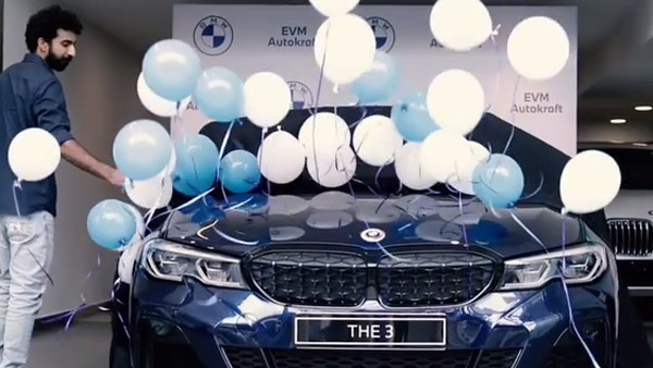 അഞ്ചു വര്‍ഷത്തെ സ്വപ്‌നം; 'ഡാര്‍ലിങ്' BMW 3 സീരീസ് സ്വന്തമാക്കി റോഷന്‍ മാത്യു 