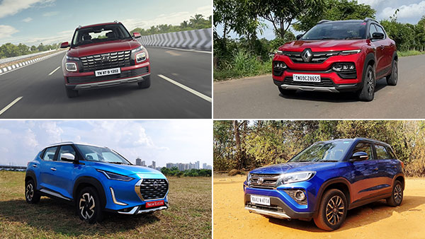 Kiger മുതൽ Urban Cruiser വരെ; 10 ലക്ഷം രൂപയില്‍ താഴെ വിലയുള്ള ഏറ്റവും വേഗതയേറിയ എസ്‌യുവികള്‍