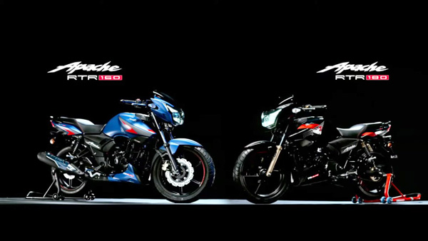 Apache RTR 160 & 180 മോഡലുകളുടെ നവീകരിച്ച പതിപ്പിനെ അവതരിപ്പിച്ച് TVS; വില വിവരങ്ങള്‍ ഇങ്ങനെ