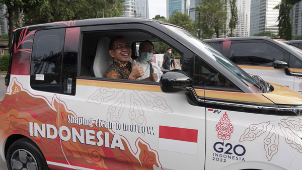 G20 ഉച്ചകോടിയുടെ ഔദ്യോഗിക വാഹനമായി വുലിംഗ് എയർ ഇവി