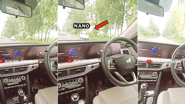 പാസഞ്ചര്‍ സീറ്റില്‍ Mahindra XUV700 ഡ്രൈവറുടെ വീഡിയോ പിടുത്തം; വൈറലാകാന്‍ ADAS ദുരുപയോഗം വീണ്ടും