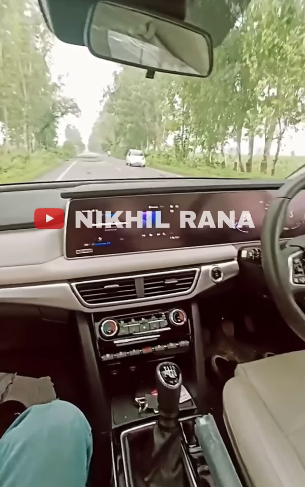 പാസഞ്ചര്‍ സീറ്റില്‍ Mahindra XUV700 ഡ്രൈവറുടെ വീഡിയോ പിടുത്തം; വൈറലാകാന്‍ ADAS ദുരുപയോഗം വീണ്ടും