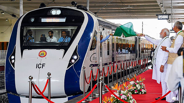 5-ാമത്തെ Vande Bharat Express നവംബര്‍ 10 മുതല്‍; ബന്ധിപ്പിക്കുക ഈ 3 ദക്ഷിണേന്ത്യന്‍ നഗരങ്ങളെ