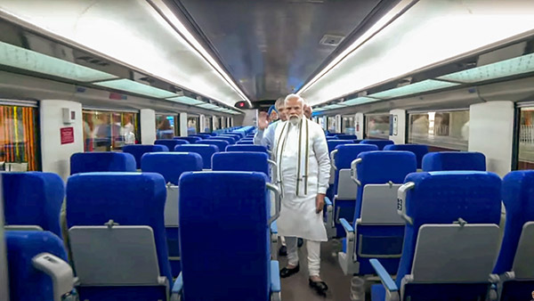 5-ാമത്തെ Vande Bharat Express നവംബര്‍ 10 മുതല്‍; ബന്ധിപ്പിക്കുക ഈ 3 ദക്ഷിണേന്ത്യന്‍ നഗരങ്ങളെ