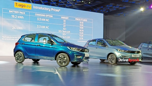 ഹിറ്റടിച്ച് Tiago EV; ആദ്യദിനം തേടിയെത്തിയത് 10,000 ബുക്കിംഗുകളെന്ന് Tata Motors