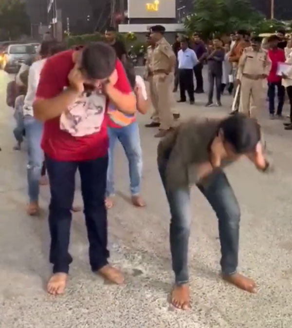 ഓടുന്ന Scorpio-യുടെ മുകളില്‍ പടക്കം പൊട്ടിച്ച് ആഘോഷം; പൊലീസ് നല്‍കിയ ശിക്ഷ കാണണോ?