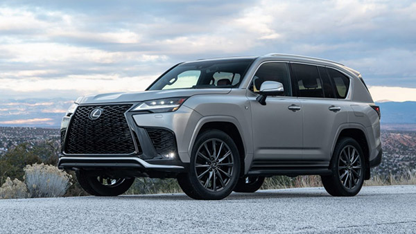 കാഴ്ചയില് ലാന്ഡ് ക്രൂയിസര്; 2023 LX600 എസ്യുവിയെ അവതരിപ്പിച്ച് Lexus കാഴ്ചയില് ലാന്ഡ് ക്രൂയിസര്; 2023 LX600 എസ്യുവിയെ അവതരിപ്പിച്ച് Lexus
