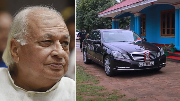 ഇത് ഗവർണർ ആരിഫ് മുഹമ്മദ് ഖാൻ്റെ പുത്തൻ ബെൻസ്; വലിയ ബഹളമൊന്നുമില്ല സാധുവാണ്