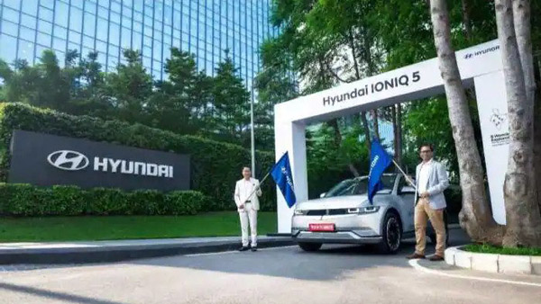 ഇന്ത്യയിലെ ഏഴ് അത്ഭുതങ്ങൾ കണ്ടുമടങ്ങാൻ യാത്രയാരംഭിച്ച് Hyundai Ioniq 5, കൂട്ടിന് ഒരു പുത്തൻ റെക്കോർഡും