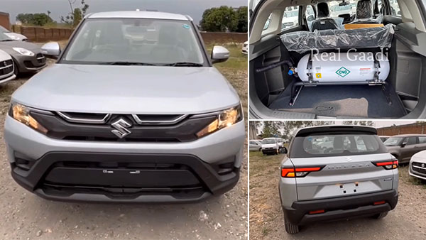 Baleno & XL6 CNG -യ്ക്ക് പിന്നാലെ Maruti അവതരിപ്പിക്കുന്നു Brezza CNG; സ്റ്റോക്ക് യാഡിൽ നിന്നുള്ള സ്പൈ ചിത്രങ്ങൾ