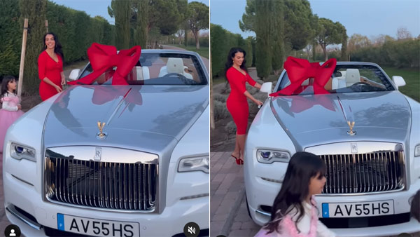 ക്രിസ്റ്റ്യാനോ റൊണാൾഡോക്ക് ക്രിസ്മസ് സമ്മാനമായി പങ്കാളി നല്‍കിയത് 7 കോടിയുടെ Rolls Royce