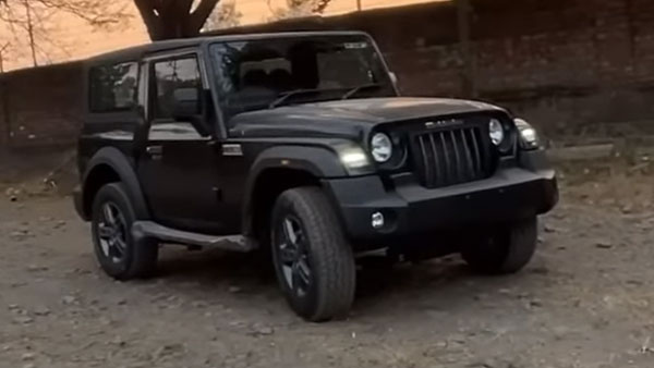 അവൻ ദേ ഇവിടെയുണ്ട്! പുത്തൻ 1.5 ഡീസൽ Thar എസ്‌യുവിയുടെ ആദ്യ ചിത്രങ്ങൾ ഇതാ...