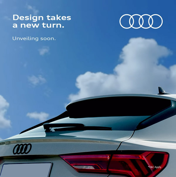 ഞാനൊരു കൂപ്പെ എസ്‌യുവിയായി! ഔഡി Q3 സ്പോർട്ട്ബാക്ക് വിപണിയിലേക്ക്; ടീസർ ചിത്രം പുറത്ത്