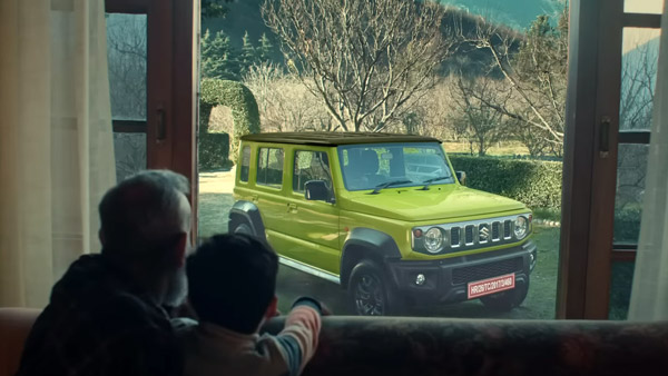 ജിംനിയുടെ പാരമ്പര്യത്തിന്റെ കഥ ചൊല്ലി പുത്തൻ TVC