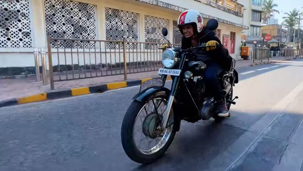 ഫുൾ ടാങ്കിൽ 900 കിലോമീറ്റർ വരെ ഓടിക്കാം, വൈറലായി പഴഞ്ചൻ എൻഫീൽഡ് ബൈക്ക്