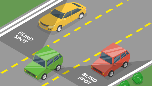 ബ്ലൈൻഡ് സ്പോട്ടിനെ എങ്ങനെ മനസിലാക്കാം; അപകടം ഒഴിവാക്കാൻ ചെയ്യേണ്ടത് ഇത്രമാത്രം