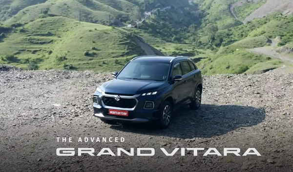 ഗ്രാൻഡ് വിറ്റാരയുടെ അഡ്വഞ്ചർ മികവുകൾ പങ്കുവെച്ച് പുത്തൻ TVC