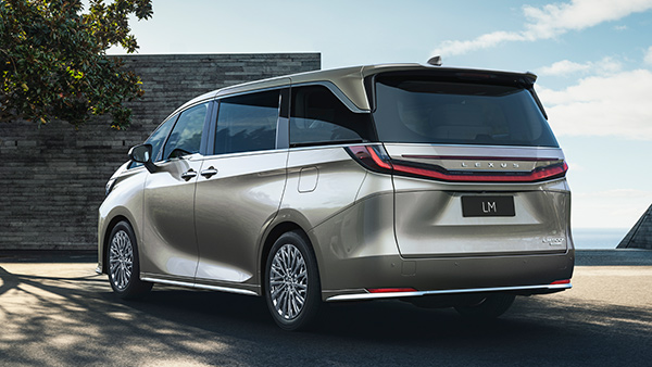 2024 Lexus LM Rear View