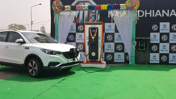 MG ZS EV Charging
