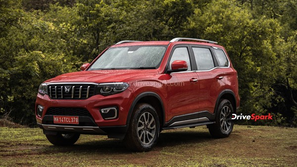 mahindra scorpio n front