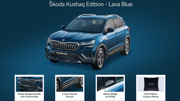 Skoda Kushaq Lava Blue Edition