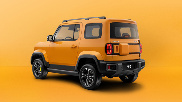 baojun yep electric suv rear