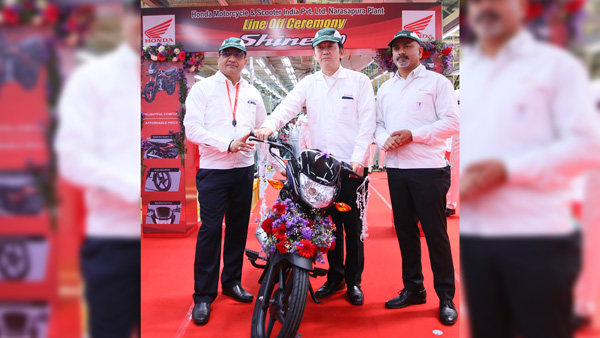 Honda Shine 100 Production