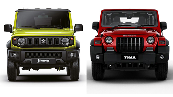 maruti suzuki jimy vs mahindra thar