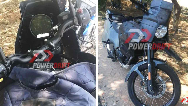 Royal Enfield Himalayan 450 Spy