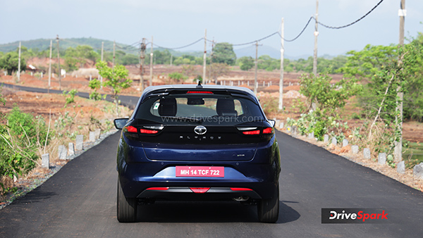 Tata Altroz iCNG Back View