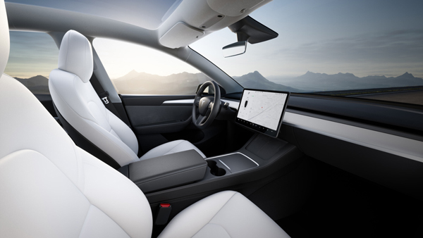  tesla model y interior