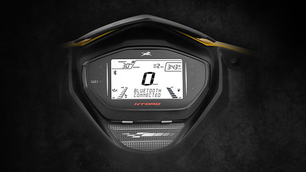 tvs ntorq race edition instrument cluster